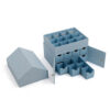 Textured House-Shaped Rigid Drawer Gift Box with Inserts Textured House-Shaped Rigid Drawer Gift Box with Inserts