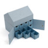 Textured House-Shaped Rigid Drawer Gift Box with Inserts Textured House-Shaped Rigid Drawer Gift Box with Inserts