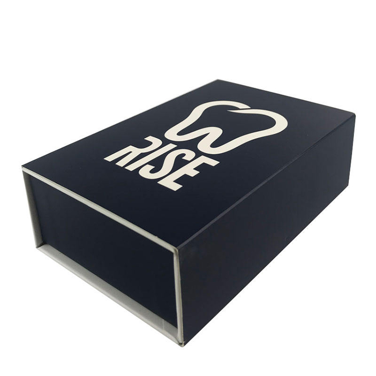Custom Book Style Rigid Boxes Packaging with EVA Foam Lining and Magnetic Gift Box