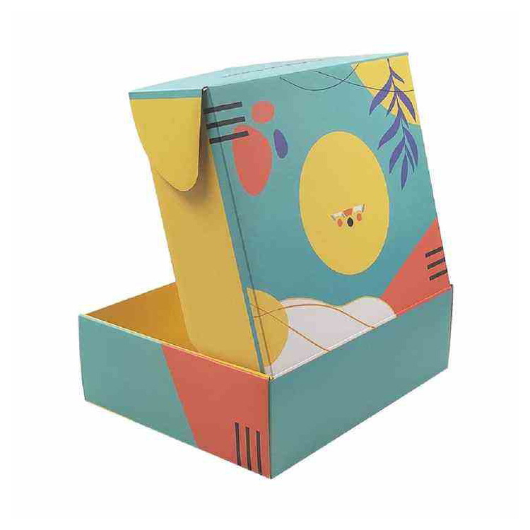 Custom Eco-friendly Colored Corrugated Cartons