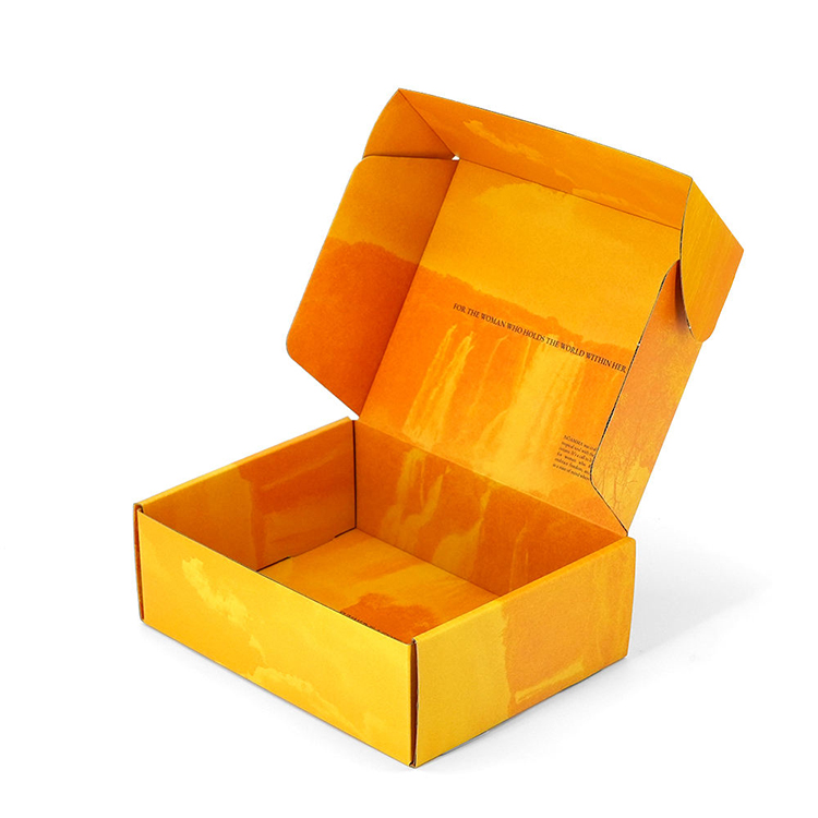 Custom Kraft paper Colored Corrugated Cartons