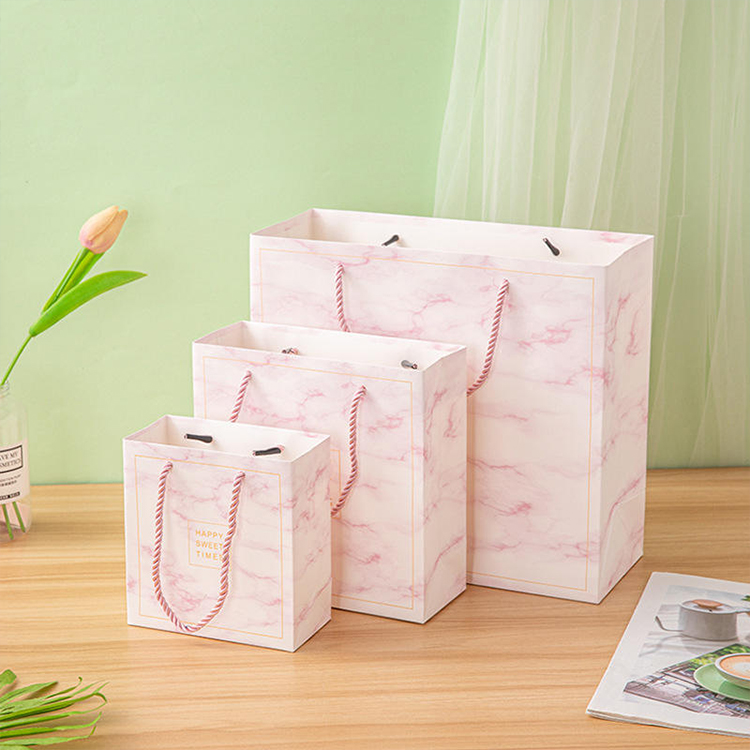 Custom Recyclable and Biodegradable Paper Shopping Bags
