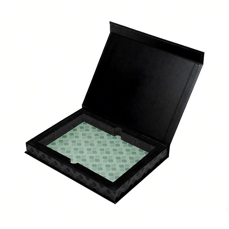 Customized logo book style rigged boxes, packaging magnetic gift boxes