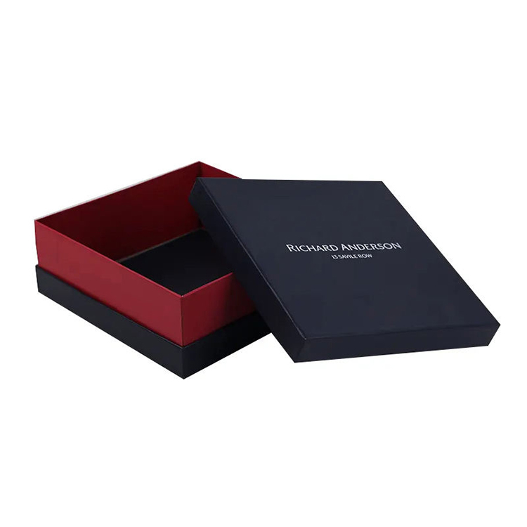 Elegant two-tone Shoulder Neck Rigid gift box