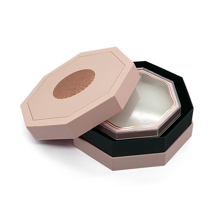 Embossed design Octagon Rigid Gift Boxes