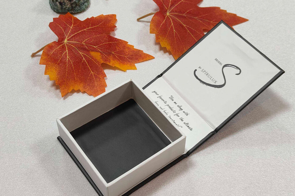 Hard packaging box for jewelry
