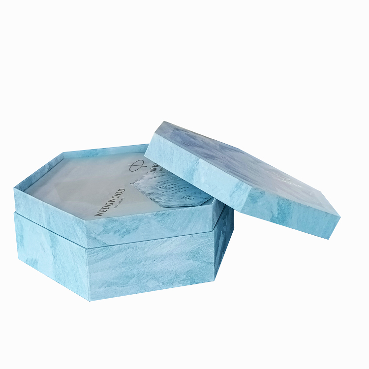 Hexagon Rigid Boxes Exquisite High-End Customized Gift Boxes