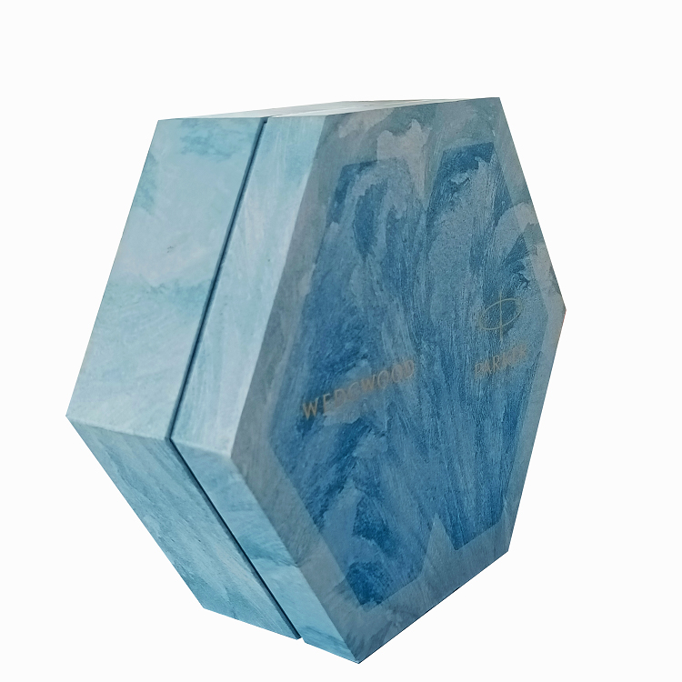 Hexagon Rigid Boxes Exquisite High-End Customized Gift Boxes