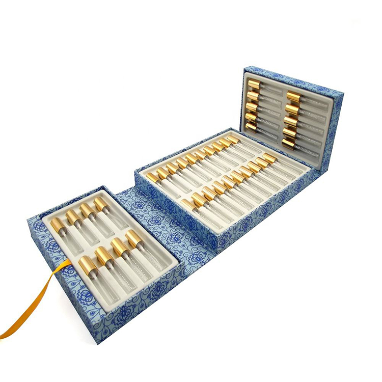 High-end glass bottle Cosmetic Packaging Box