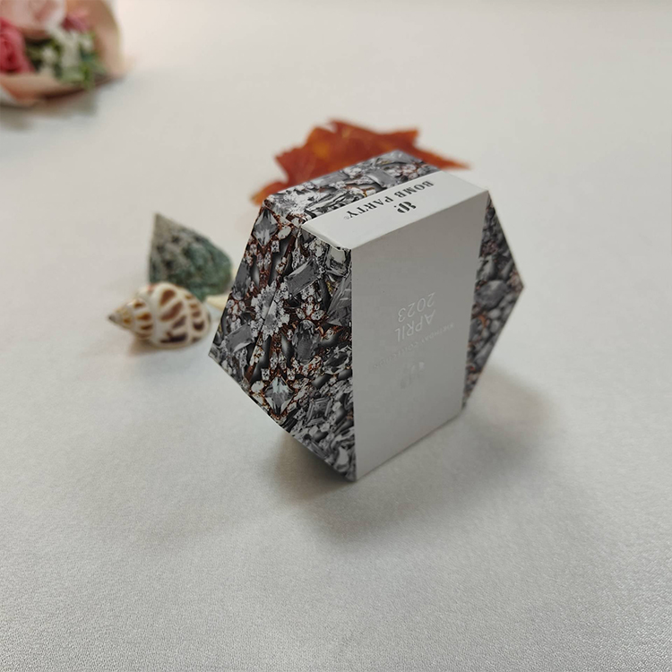 High-quality high-end cosmetics and jewelry, Hexagon Rigid Boxes