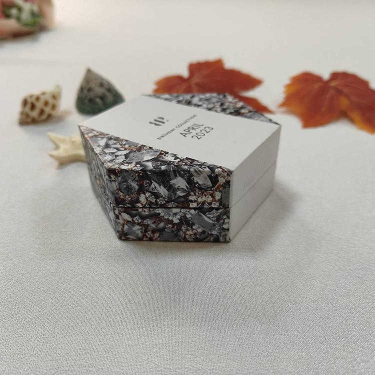 High-quality high-end cosmetics and jewelry, Hexagon Rigid Boxes