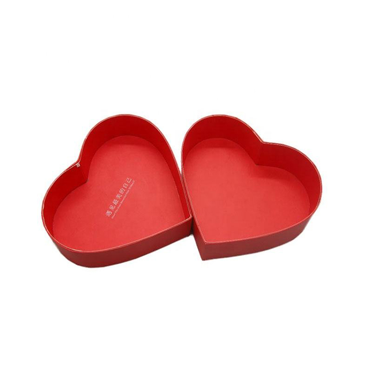 Valentine's Day Custom Heart Shape Box Packaging